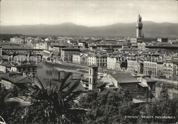 Firenze Florenz Veduta panoramica
