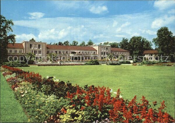 Bad Lippspringe Kurhaus und Kursanatorium im Kaiser Kar