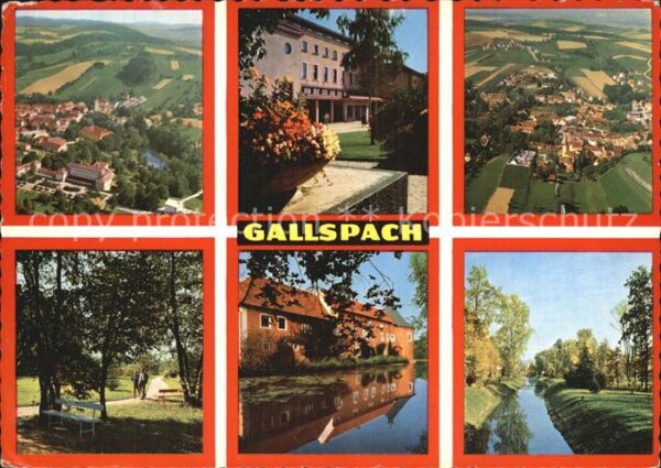 Gallspach Institut Zeileis Fliegeraufnahme Eingan