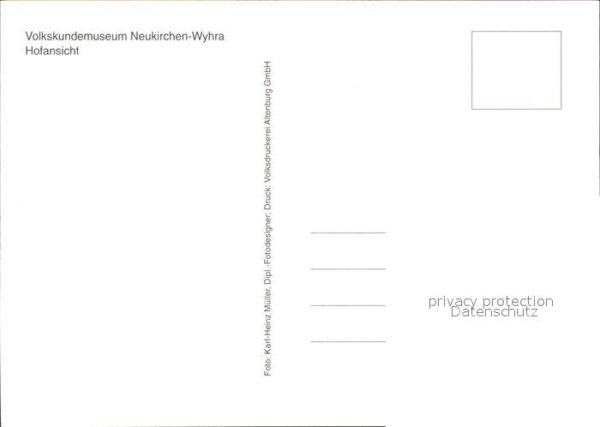 Wyhra Neukirchen Volkskundemuseum Hofansicht Pferdekutsc – Bild 2