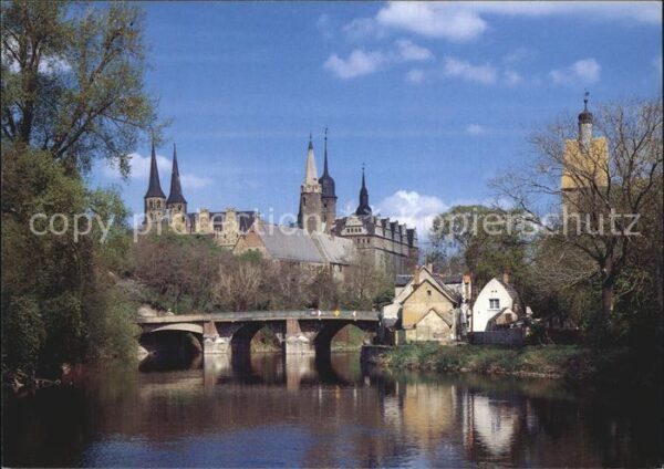 Merseburg Saale Schloss Saalepartie