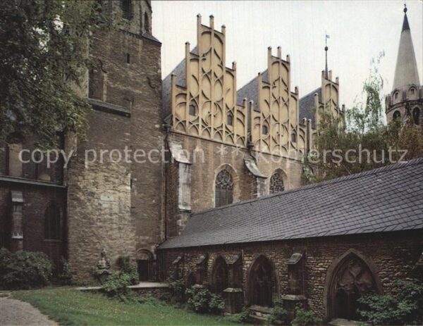 Merseburg Saale Dom Detailansicht