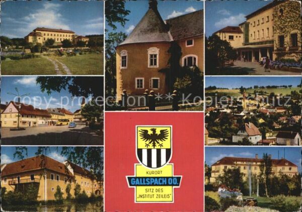 Gallspach Institut Zeileis mit Kurpark Schlossein