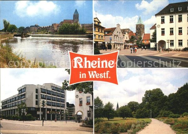 Rheine Orts und Teilansichten Park