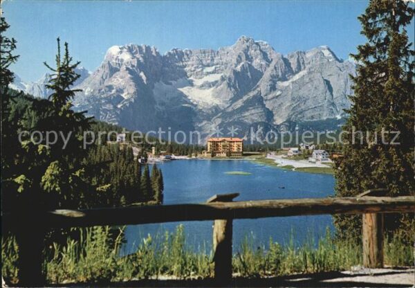 Lago di Misurina Sorapis