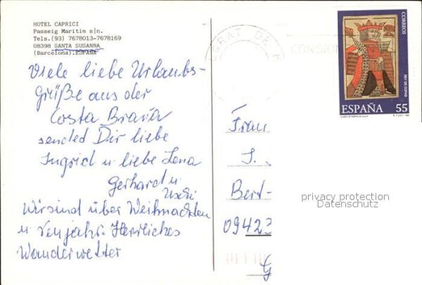 Santa Susanna Caprici Hotel Fliegeraufnahme – Bild 2