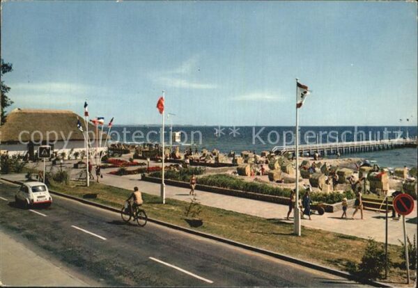Haffkrug Ostseebad Zentrum mit Brücke