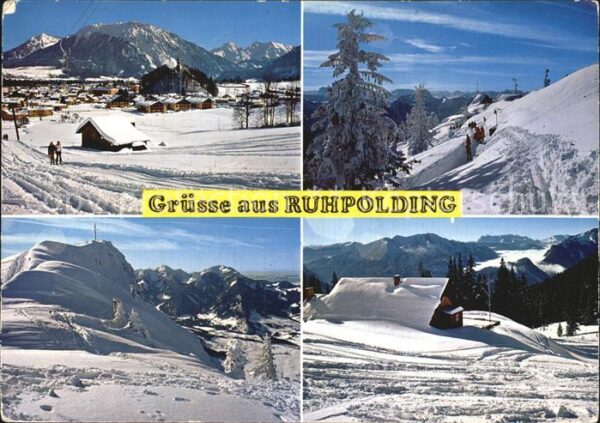 Ruhpolding Rauschberg Skiparadies