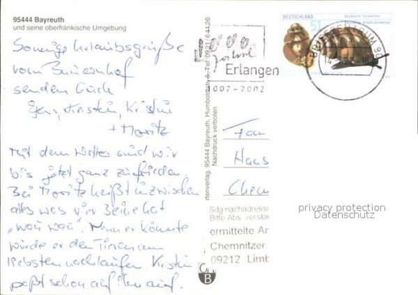 Bayreuth Schloss Eremitage Bad Berneck Kolonnade – Bild 2