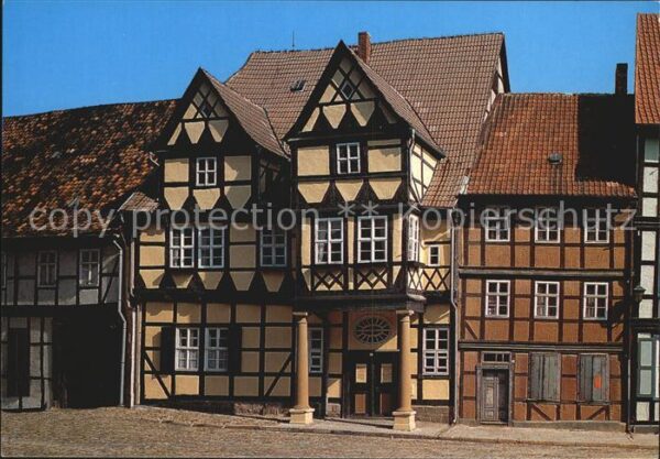 Quedlinburg Geburtshaus Friedrich Gottlieb Kloppsto