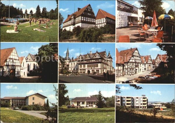 Blomberg Lippe Freibad Burg Terrasse Im Seligen Winkel