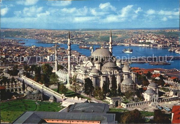 Istanbul Constantinopel The Mosque of Soliman the magnificent a