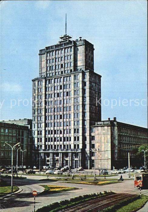 Litzmannstadt Lodz Wiezowiec przy ulicy Henryka Sienkiewic