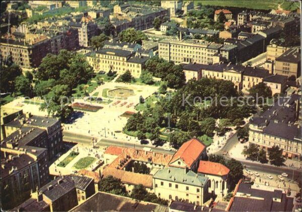 Lublin Lubelskie Plac Litewski Fliegeraufnahme