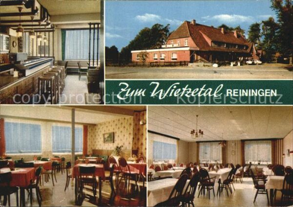 Reiningen Wietzendorf Gasthaus Zum Wietzetal Gasträume Bar