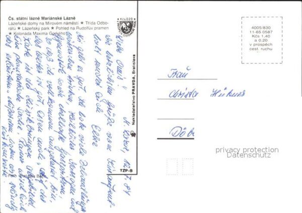 Marianske Lazne Domy na Mirovem Trida Odboraru Lazensky – Bild 2