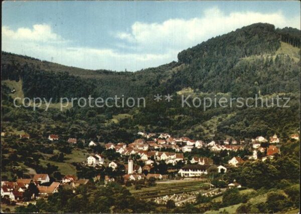 Staufenberg Gernsbach Panorama