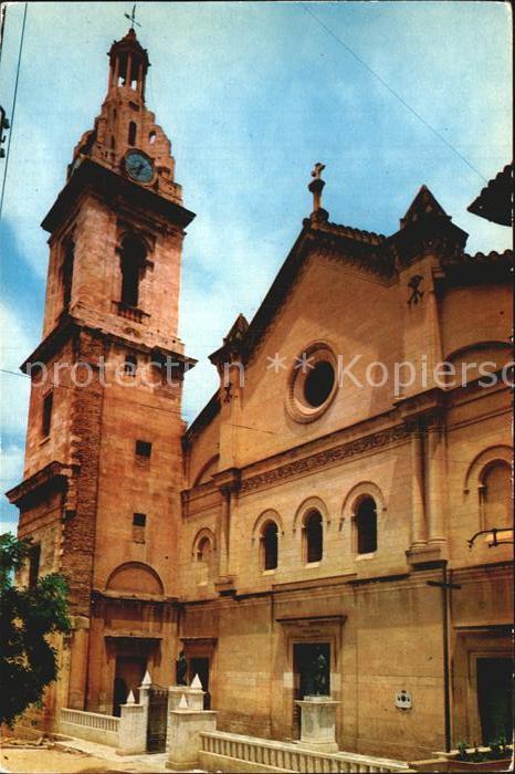 Jativa Fachada de la Colegiata