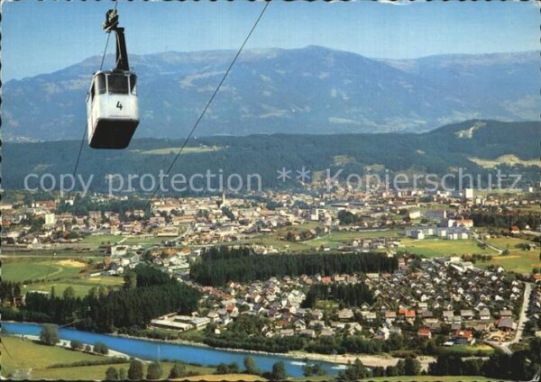 Spittal Drau Panorama Millstättersee Goldeck Bahn