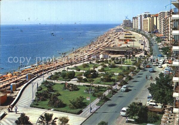 Fuengirola Vista del Paseo Maritimo y playa