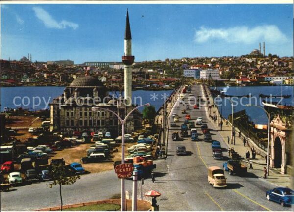 Istanbul Constantinopel Sokullu Moschee und Atatürk Brücke