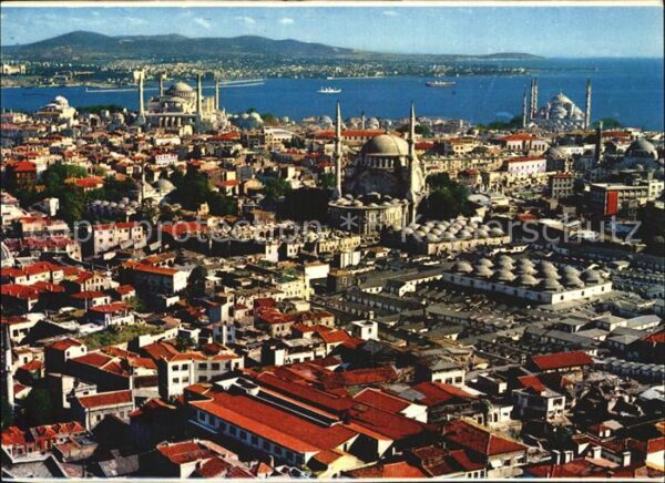 Istanbul Constantinopel Hagia Sophia und Blaue Moschee in der A