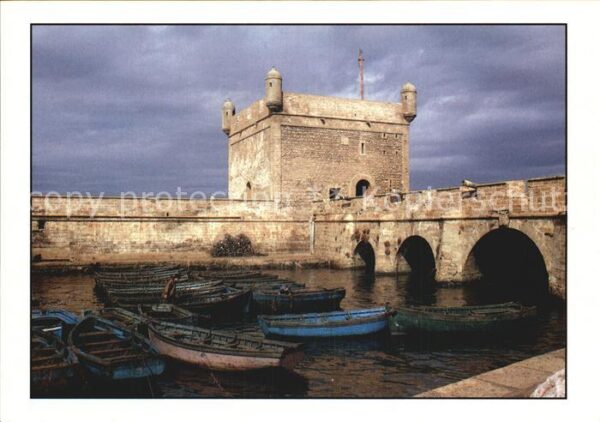 Essaouira Orage sur le port