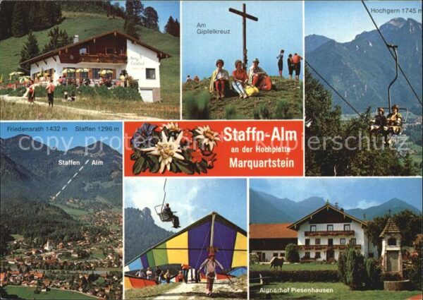 Marquartstein Berggasthof Staffn Alm Friedensrath Gip