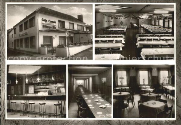 Kelzenberg Hotel Gaststätte Gebr Coenen Speisesaal