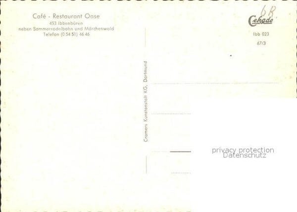 Ibbenbueren Cafe Restaurant Zur Oase – Bild 2