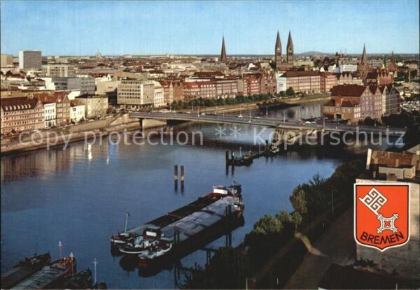 Bremen Weserpartie Bürgermeister Smidt Brücke