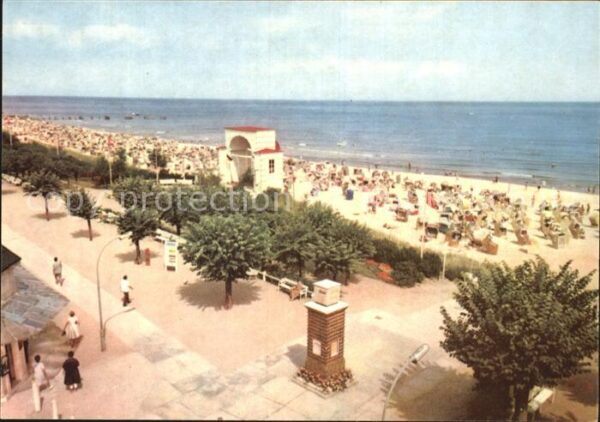 Bansin Ostseebad Strandpartie