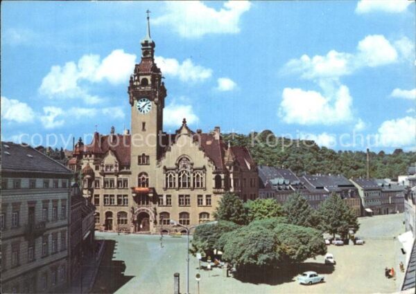 Waldheim Sachsen Rathaus am Platz der Befreiung