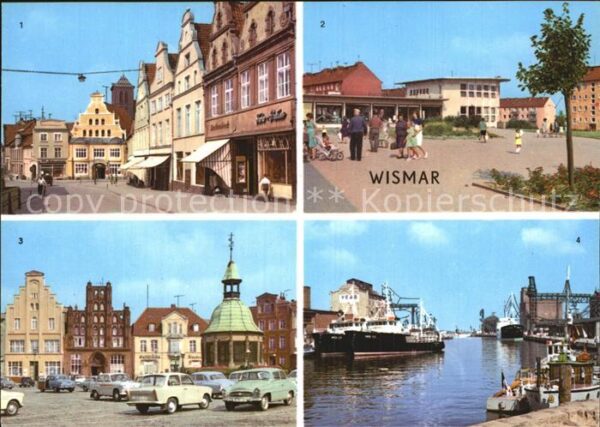 Wismar Mecklenburg Krämerstrasse Vor Wendorf Kaufhof Nord