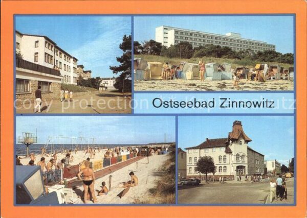 Zinnowitz Ostseebad Ferienheime Gertrud Roter Oktober und E