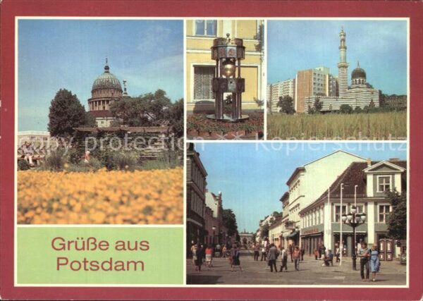 Potsdam Nikolaikirche Weltzeituhr Wasserwerk Kl