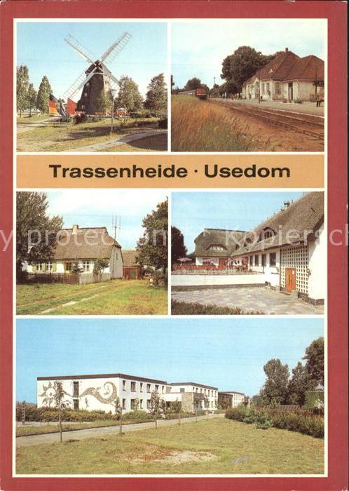 Usedom Mühle Bahnhof Altes Bauernhaus Waldhof