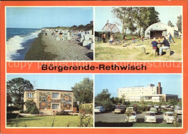 Boergerende-Rethwisch Strand Kinderspielplatz Ferienheim VEB