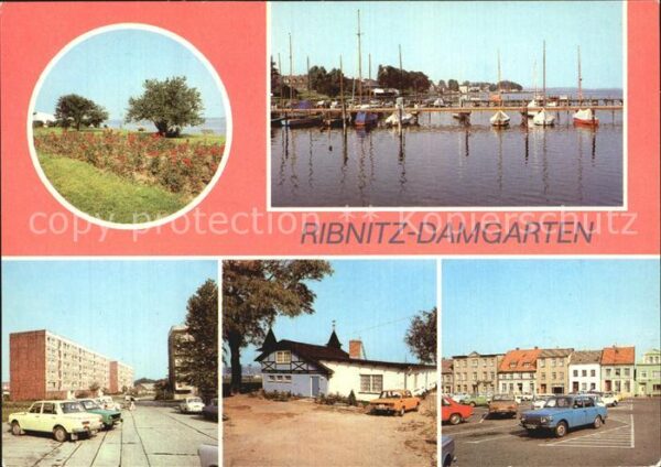 Ribnitz-Damgarten Ostseebad Grünanlagen Seglerhafen Gdansker Strass