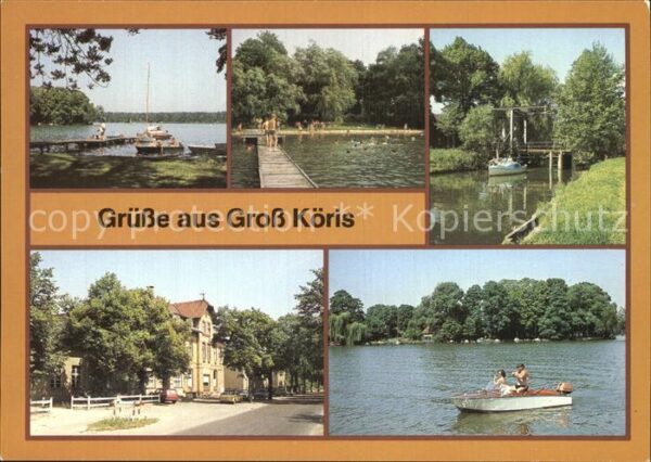 Gross Koeris Klein Köriser See Freibad Schulzensee Z
