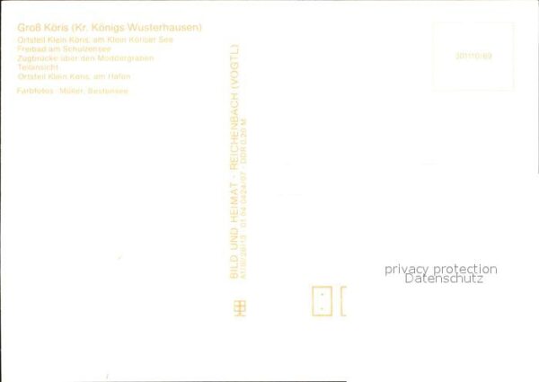 Gross Koeris Klein Köriser See Freibad Schulzensee Z – Bild 2