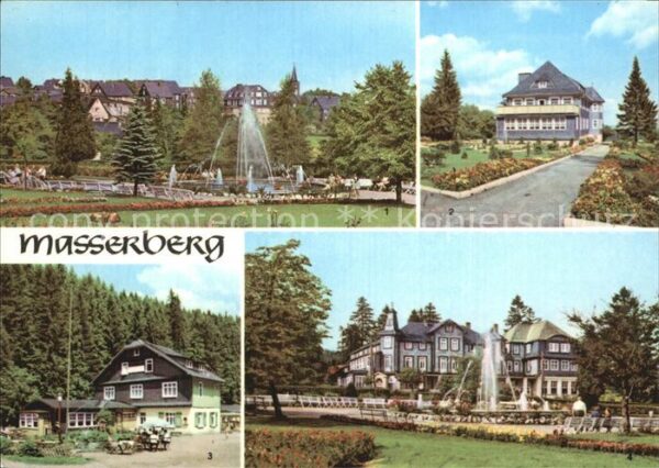 Masserberg Kurpark Massermühle Augenheilstätte Kur