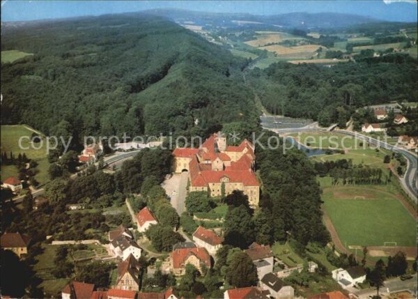 Bad Iburg Fliegeraufnahme Schloss