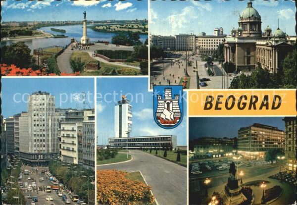 Beograd Belgrad Teilansichten