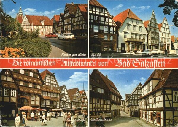 Bad Salzuflen Hinter der Wieke Markt Langestrasse Wen