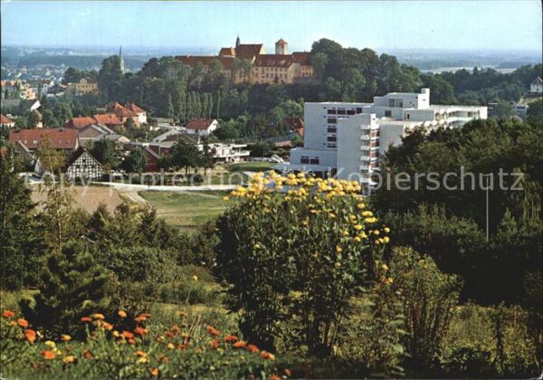 Bad Iburg Dörenberg Klinik mit Schlossblick