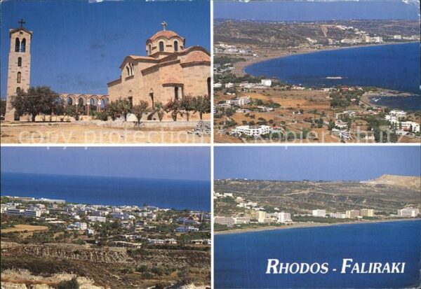 Faliraki Rhodos Kirche Panorama