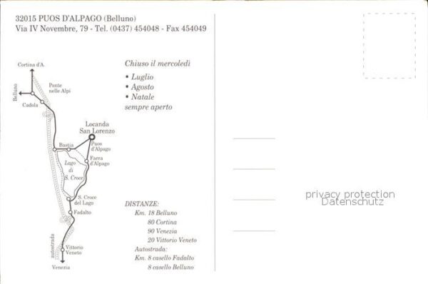 San Lorenzo al Mare Ristorante Albergo Locanda – Bild 2
