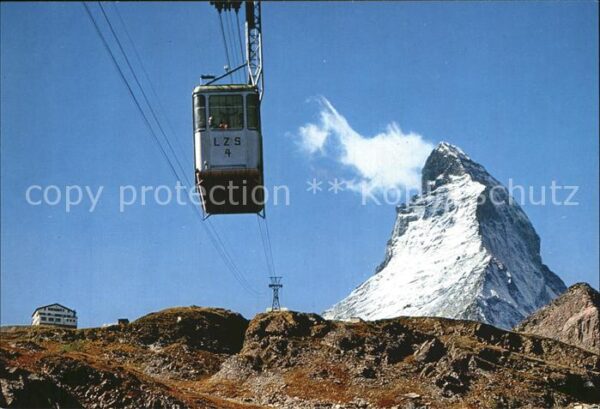 Seilbahn Zermatt Hotel Schwarzsee Matterhorn