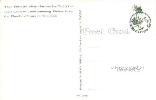 Fischerei Leisure-Time Thai Farmers Flooded-Farms – Bild 2